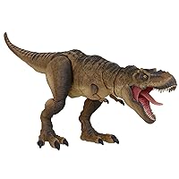 Mattel Jurassic World Mattel Jurassic Park Hammond Collection T Rex, Tyrannosaurus Rex Collector 24-in Dinosaur Figure, Deluxe Articulation