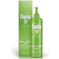 Phyto Caffeine Women's Scalp Tonic 6.76 Fl Oz, for Fine, Thinning Natural Hair Growth, Sulfate Free with Castor Oil, Niacin, Zinc
