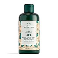 The Body Shop Shea Intense Repair Shampoo - Intense Repair For Dry Hair - With Vegan Silk Protein - Vegan - 8.4 Fl Oz