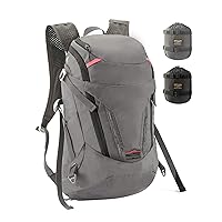 MANUEKLEAR 28L Smal Hiking Backpack Men, Packable Backpack Outdoor Waterproof Backpack for Women and Men, Lightweight Backpack for Travel Daypack