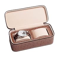 Watch Box Bracelet Display Holder Jewelry Storage Case Organizer with Zipper Travel Box
