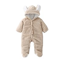 Newborn Baby One Pieceset Clothing Baby One Pieceset Outdoor Clothing Winter Thickened And Warm Baby Baby Girl