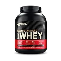 Optimum Nutrition Gold Standard 100% Whey Protein Powder, Coffee, 5 Pound (Packaging May Vary)