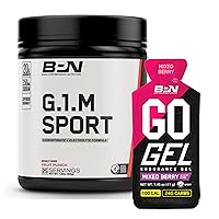 BPN G.1.M. Sport Endurance Training Fuel & Go Gel Endurance Gel Mixed Berry Bundle