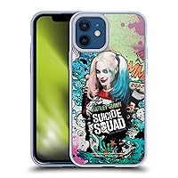 Head Case Designs Officially Licensed Suicide Squad 2016 Harley Quinn Poster Graphics Soft Gel Case Compatible with Apple iPhone 12 / iPhone 12 Pro and Compatible with MagSafe Accessories