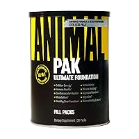 Animal M-Stak Hard Gainer Muscle Builder Pak Vitamin Pack - Sports Nutrition Bundle