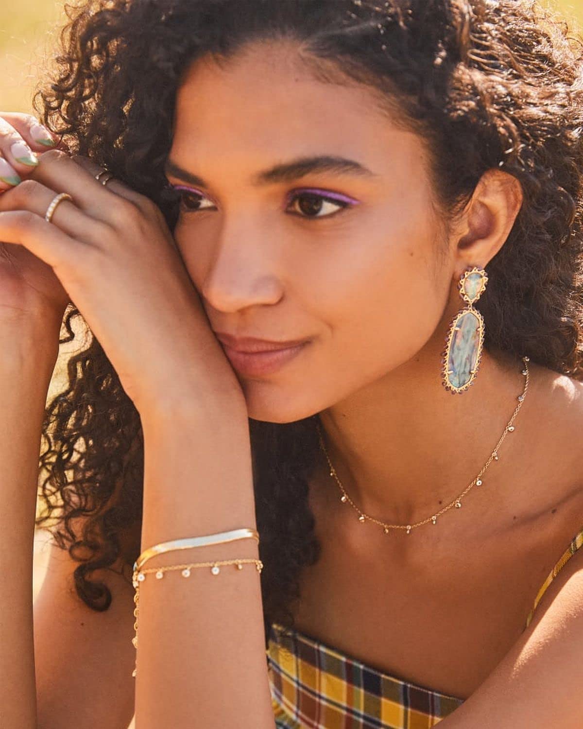 Kendra Scott Ameila Chain Necklace, Fashion Jewelry for Women