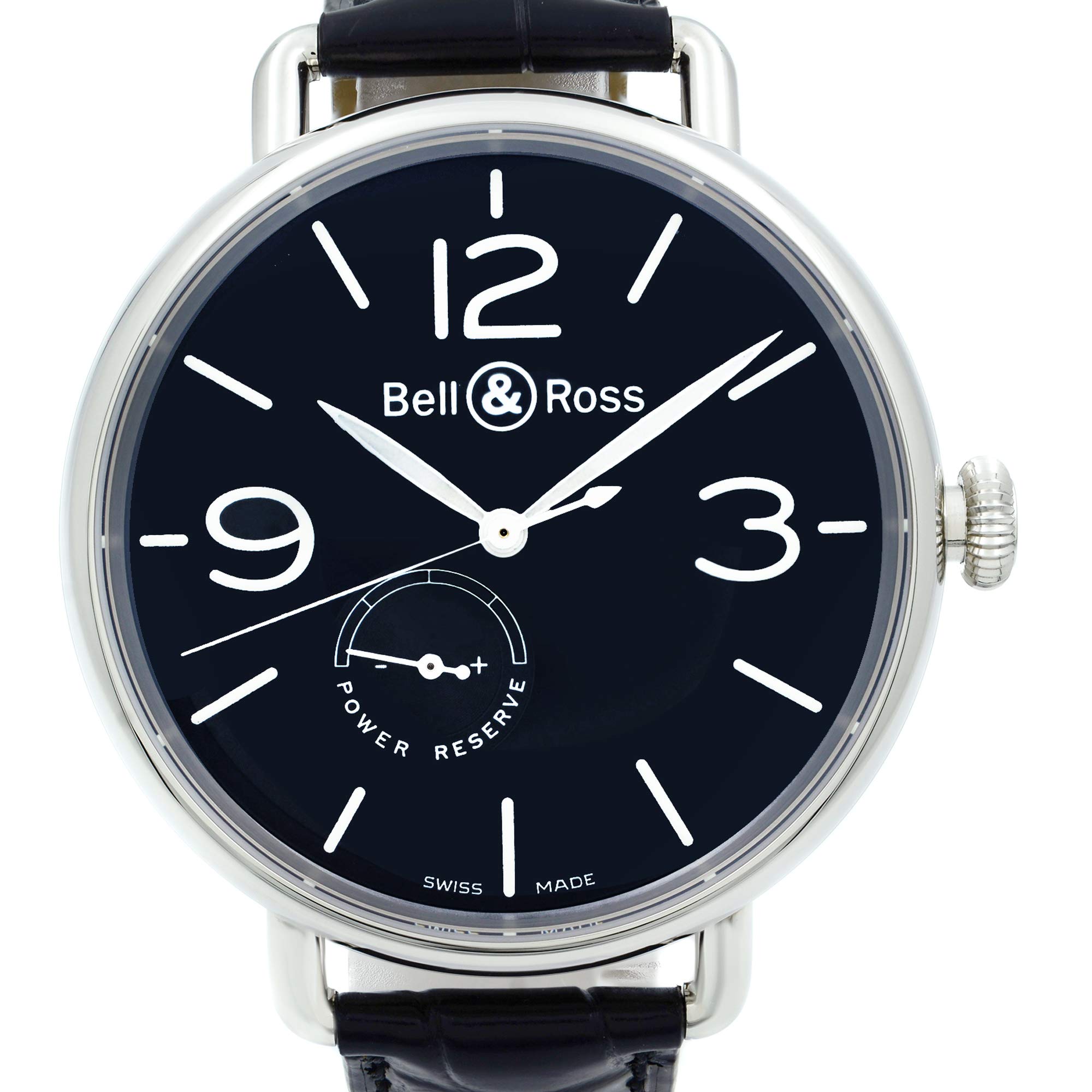 Bell & Ross Ww1 Automatic Mens Watch Brww1-97-Reserve-De-Marche