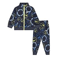 Nike Baby Boy's All Over Print Tricot Set (Infant) Midnight Navy 12 Months