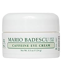 Caffeine Eye Cream for All Skin Types | Visibly Decreases Dark Circles and Under Eye Bags, Formulated with Caffeine & Squalane, 0.5 Oz (Pack of 1)