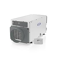 AprilAire E070 Pro 70-Pint Crawl Space Dehumidifier + Model 76 Wall Mount Dehumidifier Control, Commercial-Grade Whole-House Dehumidifier for Basement, Crawlspace, or Whole Home up to 2,200 sq. ft.