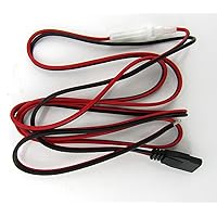 ProComm Heavy Duty 3 Pin Power Cord for CB Radio w/ 3 Amp. Fuse 16 Gauge Wire for Direct Wiring - JBCPC-3H