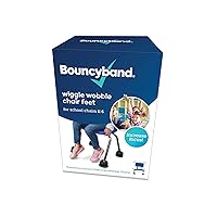 Bouncyband Wiggle Wobble Chair Feet – Transform a Standard School Chair into a Wobble Chair – Chair Feet for Classroom Help Improve Concentration and Calm Children Aged 3+