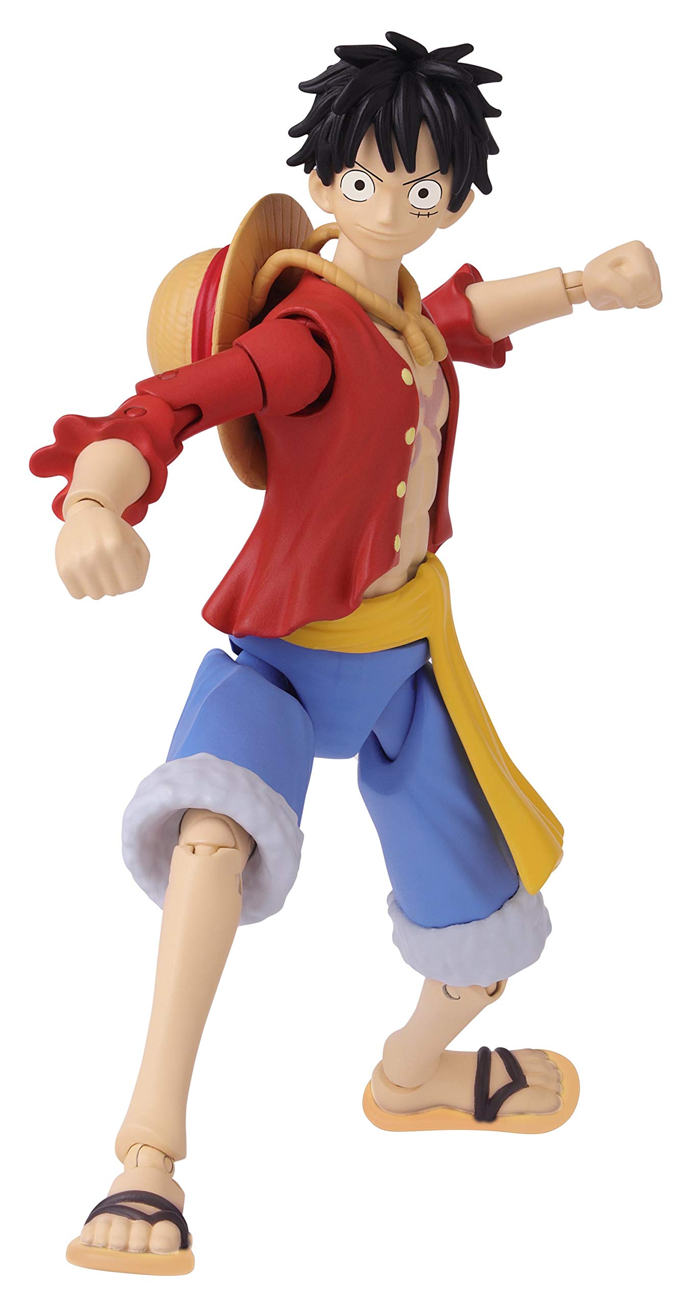 Bandai Anime Heroes One Piece Monkey D Luffy Dressrosa Version Figure