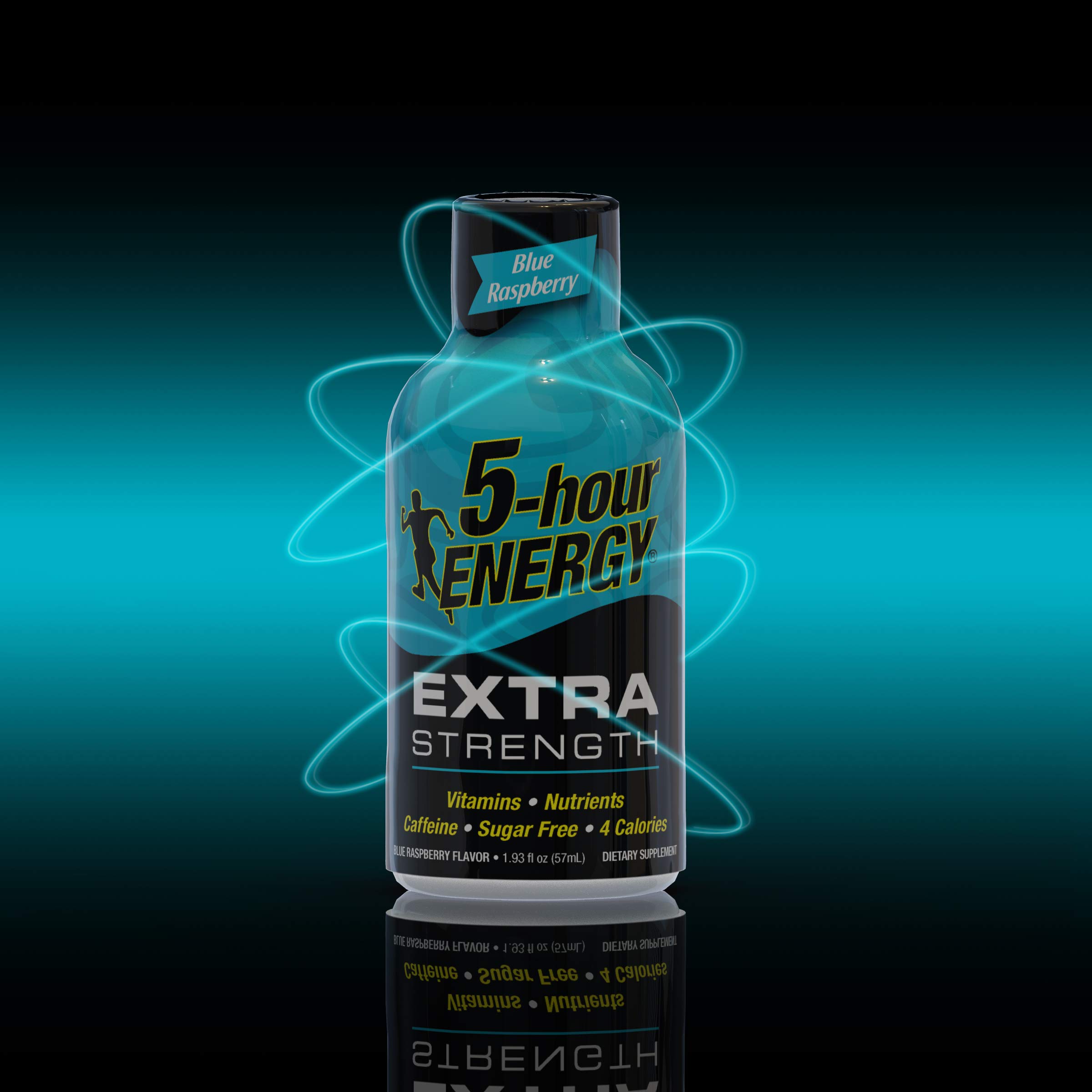 5-hour ENERGY Shot, Extra Strength Blue Raspberry, 1.93 Ounce, 24 count