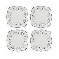 Pfaltzgraff Winterberry Square Salad Plates, Set Of 4, 8 Inch, Multicolor