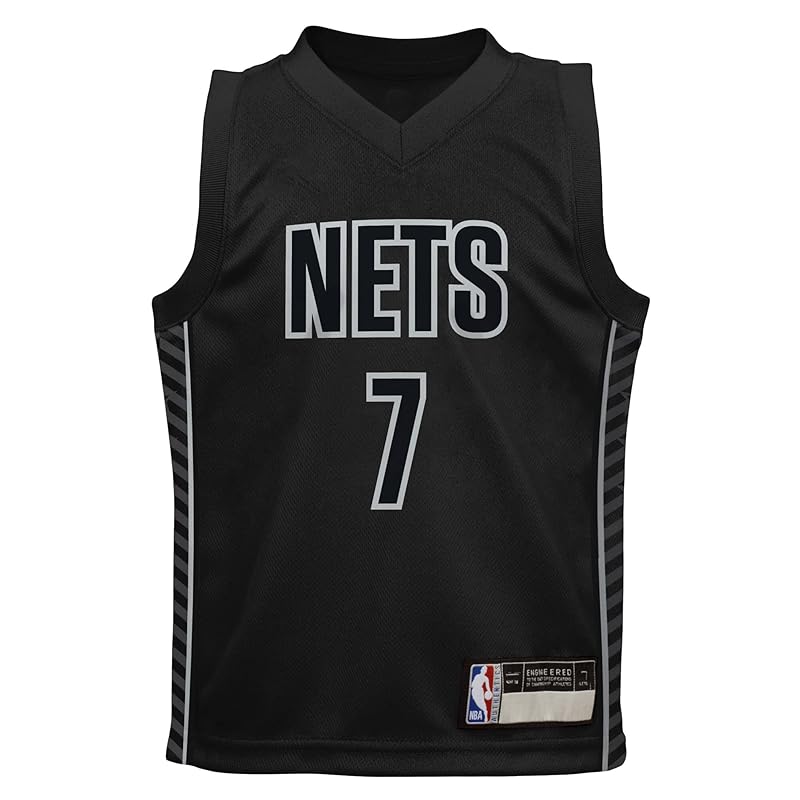  Outerstuff Kevin Durant Brooklyn Nets White Kids 4-7