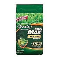 Green Max Lawn Food, Lawn Fertilizer Plus Iron Supplement for Greener Grass, 10,000 sq. ft., 33.33 lbs.