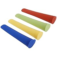 Norpro 4-Piece Silicone Ice Pop Maker Set - Assorted Colors