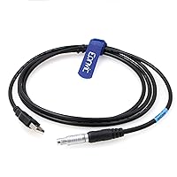 Eonvic Hiper Lite Plus/Lite+ Pro 5 Pin Male to USB Data Cable GPS Host to Computer for Top-con