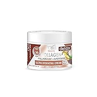Skin Care Detox Anti-Aging Day & Night Face Cream with Collagen, Super foods and Cube3 Hydrating, UVA and UVB filter 50 ml