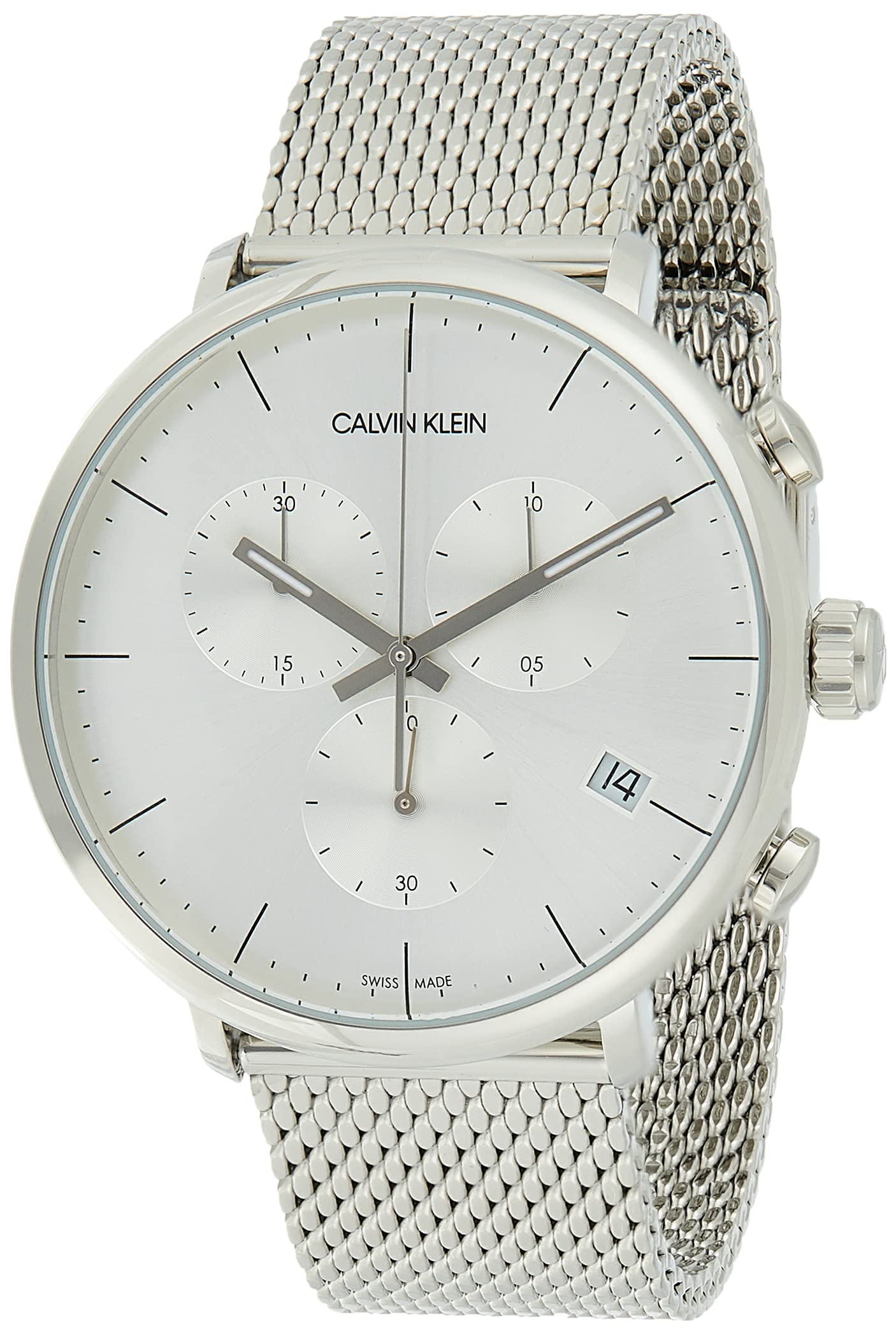 Mua Calvin Klein Unisex Adult Chronograph Quartz Watch with Stainless Steel  Strap K8M27126 trên Amazon Mỹ chính hãng 2023 | Giaonhan247