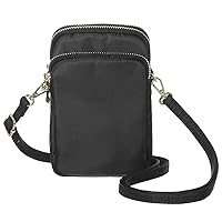 INICAT Lightweight Small Purse Multi Zipper Mini Cell Phone Purse Pouch Crossbody Shoulder Bags for Women