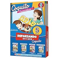 PACK Reforzando en casa con Coquito (4 libros) 5 años