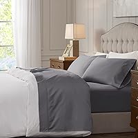 Hyde Lane Luxury 1000 Thread Count 100% Cotton California King Bed Sheets | Comfy Soft & Very Thick - Fits up to 18