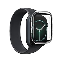 InvisibleShield Glass Elite 360 for Apple Watch Series 7 & Series 8, Watch Size: 45mm Face, Integrated Bumper and Screen Protector for 360-degree protection – Advanced clarity