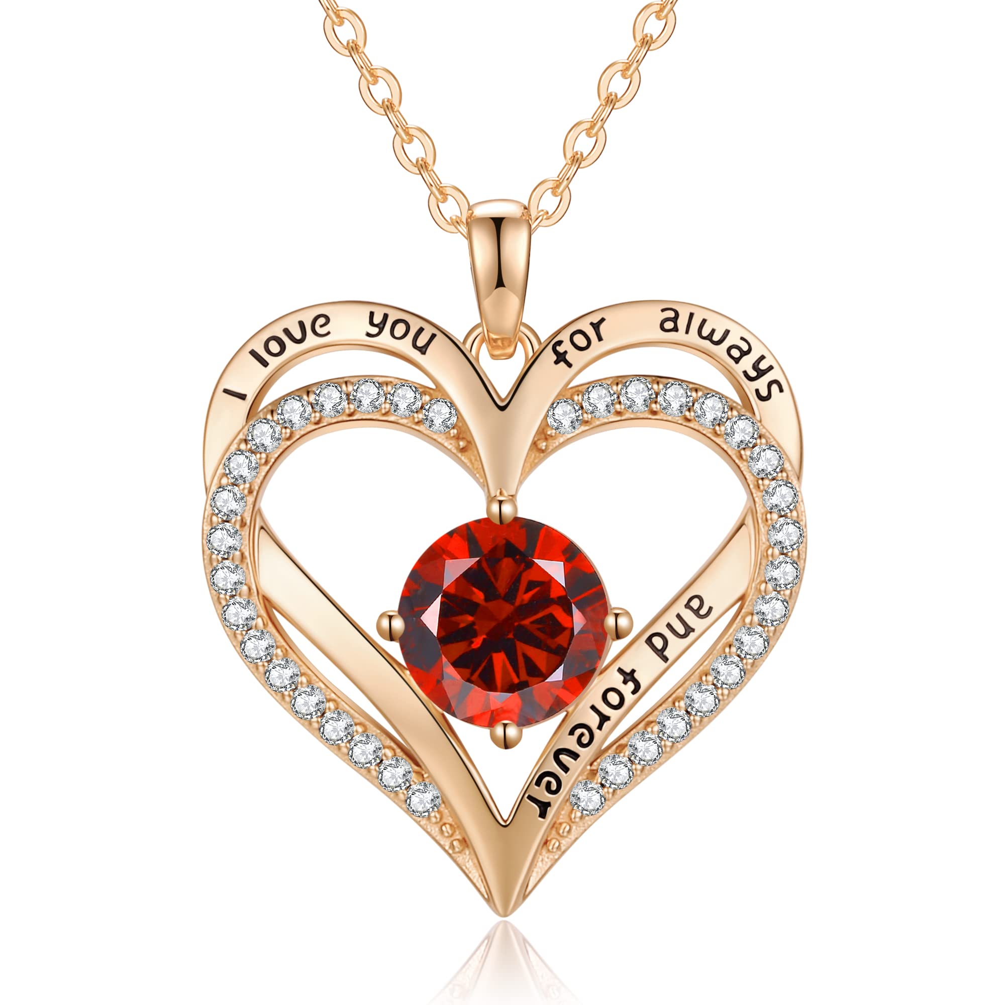 louisa secret, Jewelry, Louisa Secret Love Heart Necklace Rose Gold Pink  Stone 925 Sterling Silver