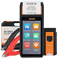 OTOFIX by Autel Professional Battery Tester with VCI connection,All Systems Diagnostic Scanner with Printer, Cold Cranking & Charging Analyser, BMS/ Electric Reset