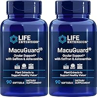 MacuGuard 90 softgels (Pack of 2) with an Updated Formula in 2023, See Ingredients Section for The Updated Formula