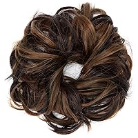 Messy Hair Bun Extensions Chignons Hair Hair Scrunchie Scrunchy Updo Hairpiece