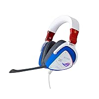 ASUS ROG Delta Gundam Edition Gaming Headset (Limited Edition, AI Noise-Canceling Mic, Hi-Res ESS 9281 Quad DAC, USB-C, Aura Sync, Lightweight, Compatible with Laptop, Consoles, and Smart Devices)