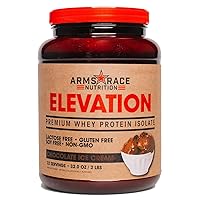 Elevation Premium Whey Protein Isolate 32 oz. (2 lbs) (Chocolate Ice Cream)