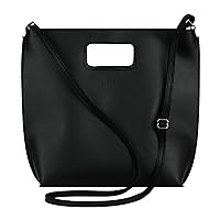Cut-Out Tote with Adjustable Crossbody strap-Stylish and Versatile