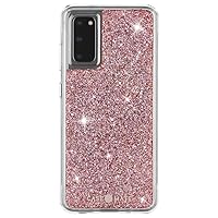 Case-Mate - TWINKLE - Case for Samsung Galaxy S20 - Reflective Foil Elements - 6.2 inch - Rose Gold