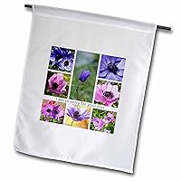 Taiche - Collage - Anemone Flower - I Am So Sorry For Your Loss - Flags (fl-375716-1)