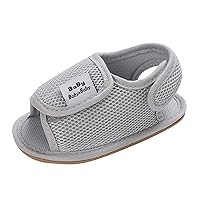 Kids Sandals Baby Mesh Breathable Skin-Friendly Solid Color Soft Sole Shoes Children Open Toe Anti-Slip Sneakers