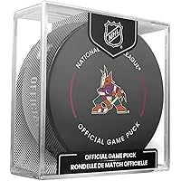Arizona Coyotes Unsigned Inglasco 2022-23 Season Official Game Puck - Unsigned Pucks