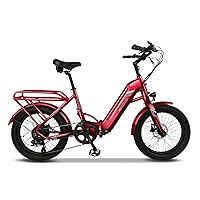 Bike Bobcat E-Bike Foldable 7-Speed 500W 48V Electric Bicycle with Removable Battery