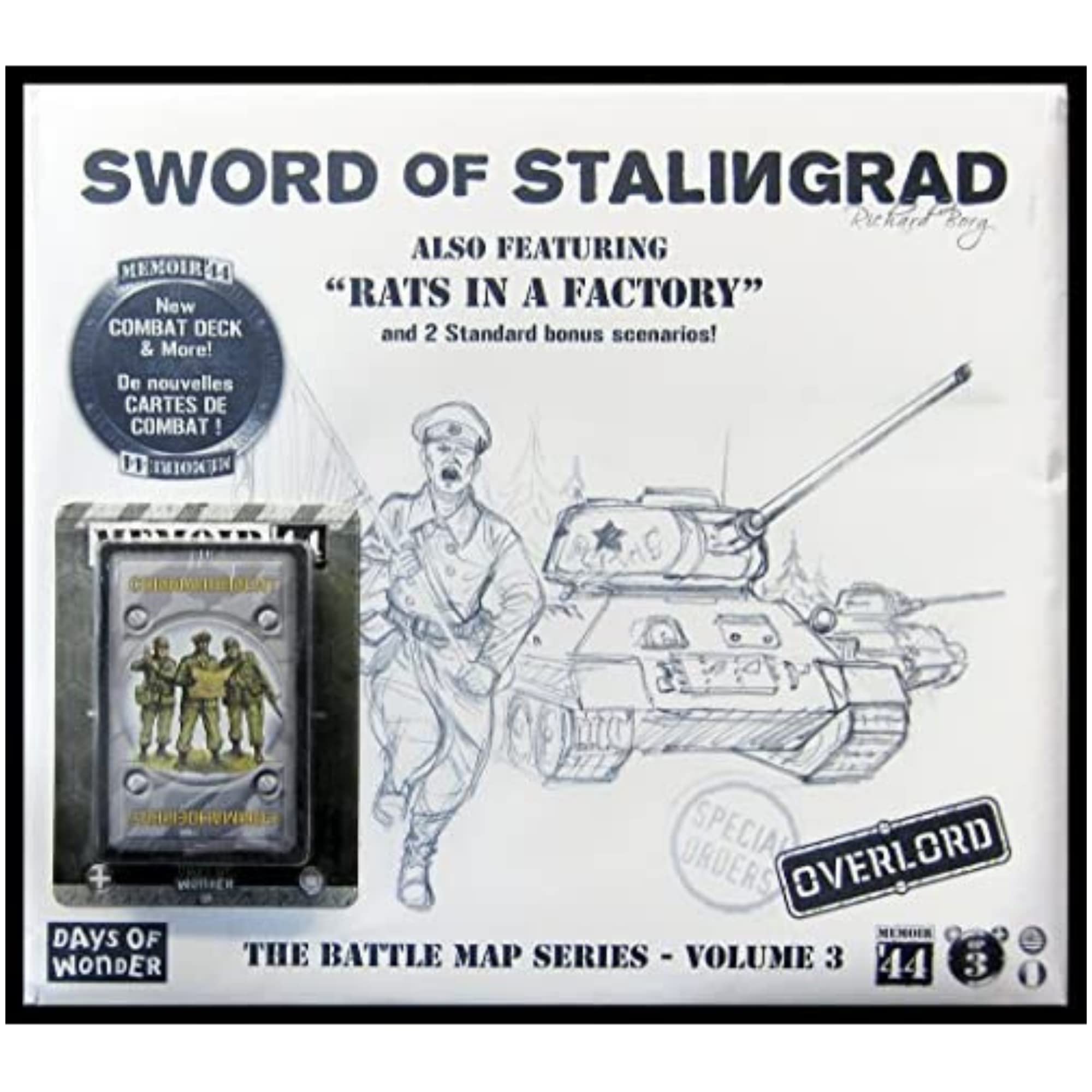 Memoir '44: Battlemap Volume Three Sword Of Stalingrad