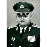 Vintage photo of Col.-Gen. Istvan Olah.