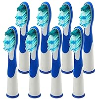 Replacement Toothbrush Heads Compatible with Oral B Sonic Complete Brush Heads Refills 8 Pack Brush Heads for Sonic, Sonic Complete & Vitality Sonic Oral-B Electric Base