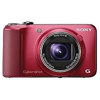 Sony Cyber-shot DSC-HX10V 18.2 MP Exmor R CMOS Digital Camera with 16x Optical Zoom and 3.0-inch LCD (Red) (2012 Model)