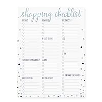 Graphique Large Magnetic Notepad, Shopping Checklist – 150 Sheets, 6” x 8” – “Shopping Checklist”, Sticks to Any Magnetic Surface, Perfect for Shopping and Grocery Lists, Makes a Great Gift