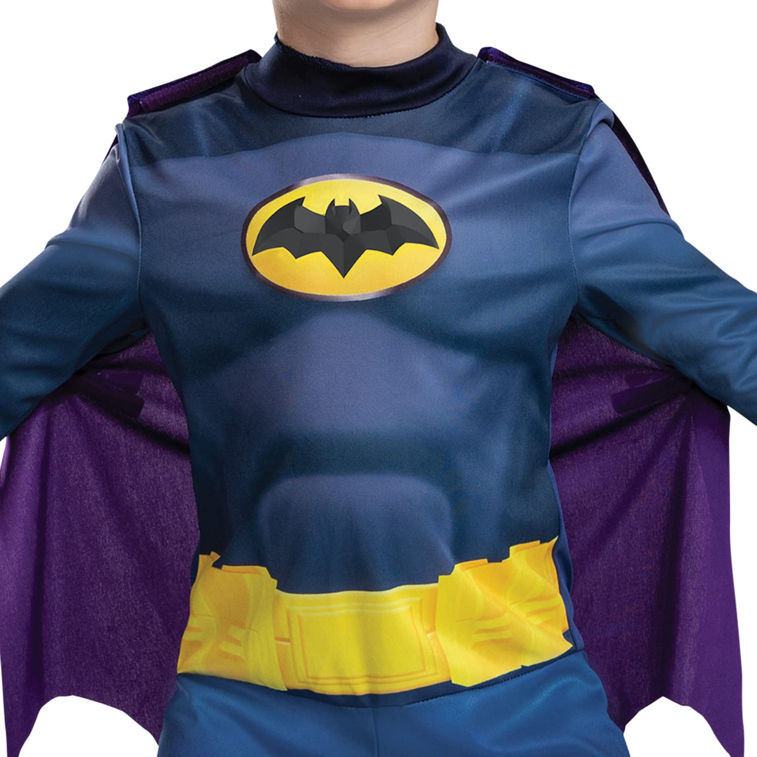 Disguise Batwheels Batman Costume for Kids, Official Batwheels Costume Outfit and Headpiece, Size (2T)