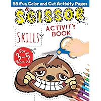 Scissor Skills Activity Book for 3-5 Years Old: Cut and Paste Animals Vehicles & Shapes Coloring Workbook Cutting Practice for Kids & Toddlers Ages 3, 4, 5 Boys & Girls Scissor Skills Activity Book for 3-5 Years Old: Cut and Paste Animals Vehicles & Shapes Coloring Workbook Cutting Practice for Kids & Toddlers Ages 3, 4, 5 Boys & Girls Paperback Spiral-bound