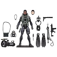 G.I. Joe Classified Series 60th Anniversary Action Sailor - Recon Diver, Collectible 6-Inch Action Figure with 17 Accessories